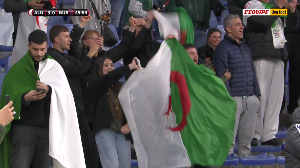 ⚽️ ABADA FUSILLE LE GUATEMALA 🇬🇹 ! 𝟯-𝟬 𝗣𝗢𝗨𝗥 𝗟’𝗔𝗟𝗚𝗘́𝗥𝗜𝗘 🇩🇿 !!! 🚀 Le contrôle de Mahrez au départ de l’action. 😋 🎥 L'Équipe