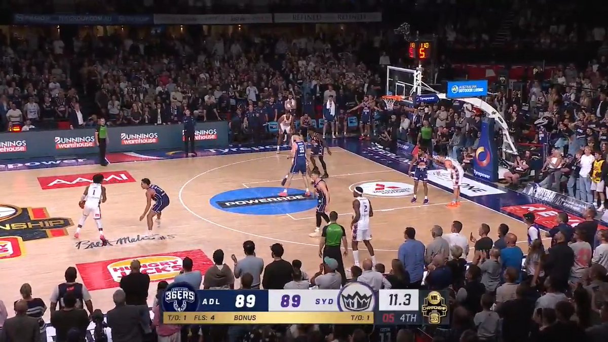 People in the US ask me all the time why I love and care about the NBL. This is exactly why. This league is totally insane and it rules.