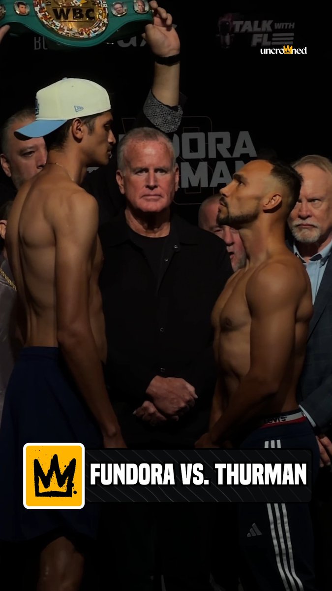 Keith Thurman said he's coming to chop down a tree 🪓🌲 But 6'6" champ Sebastian Fundora's not buying it 🏆 #FundoraThurman