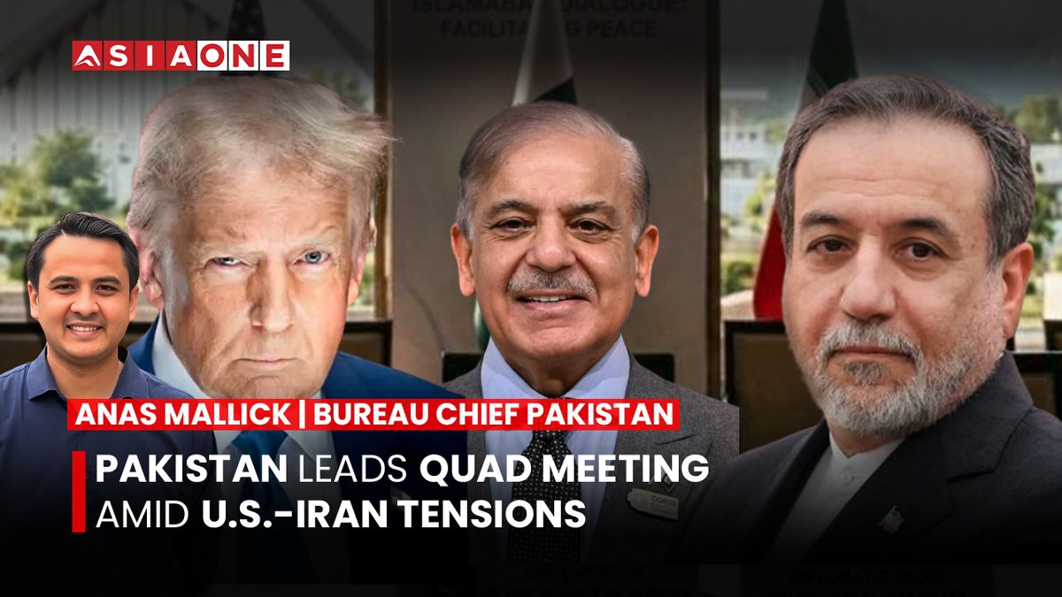 Pakistan is set to host Quadrilateral meeting of the Foreign Ministers of Turkiye, Saudi Arabia and Egypt Islamabad. Pakistan's Foreign Minister Ishaq Dar will chair two day meeting of foreign ministers on 29th and 30th of March — This as The Quad makes its genuine effort to de-escalate between Iran and the US | Anas mallick Bureau Chief Pakistan | Asia One News #AsiaOne #asionenews #EnglishNews #IslamabadSummit #PakistanForPeace #USIranDialogue #MiddleEastDiplomacy #PakistanDiplomacy