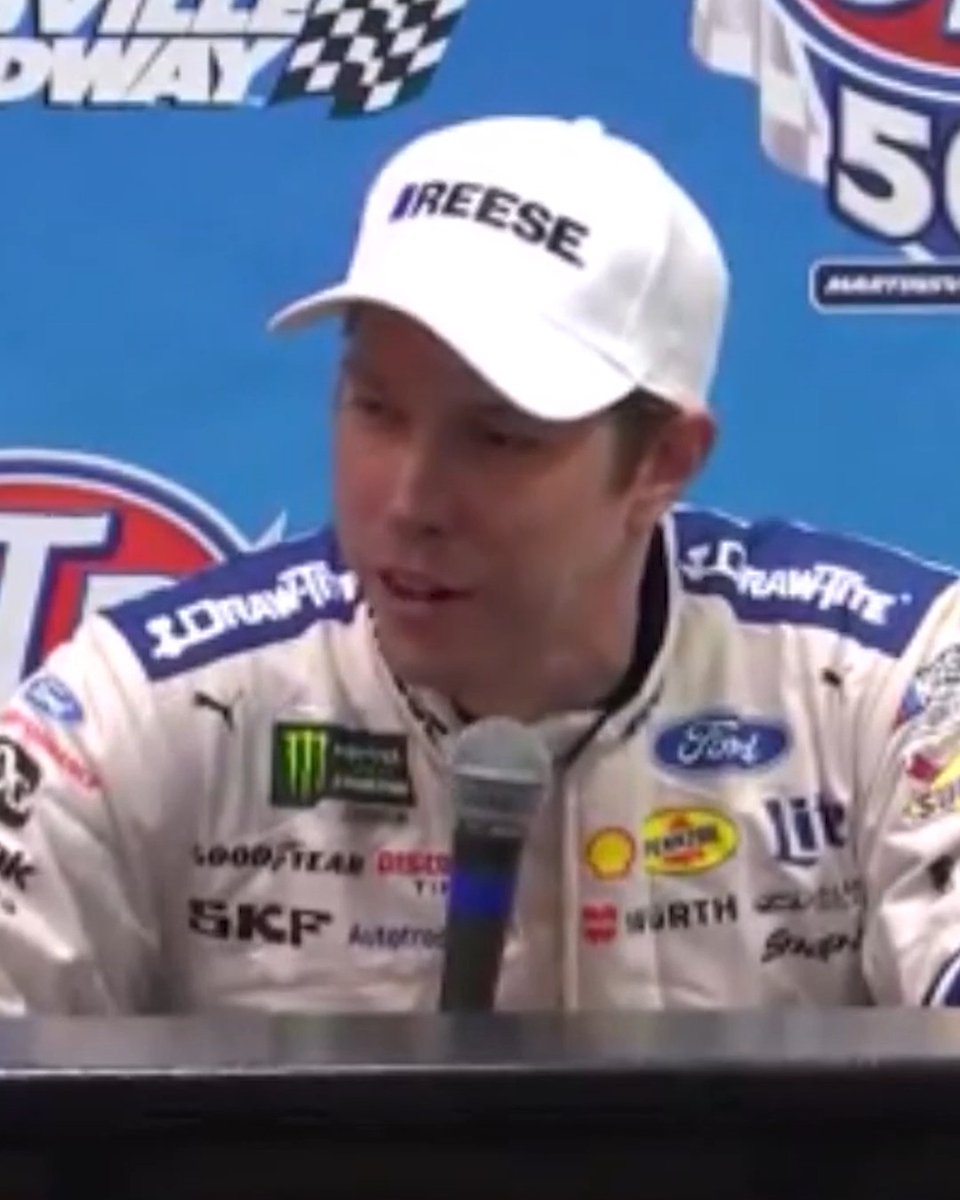 After nearly 600 Cup Series starts, there's not a single reporter whose name Brad Keselowski has forgotten. 😂