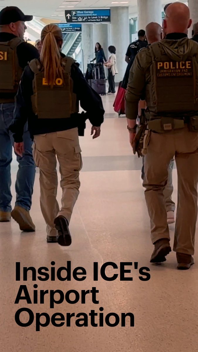 When Trump announced he was sending in ICE to—supposedly—help deal with the hours-long airport security lines caused by the partial government shutdown, journalist Amanda Moore (amanda moore 🐢) set out to learn what the agents were really up to. As it turns out, the answer was often: not much.