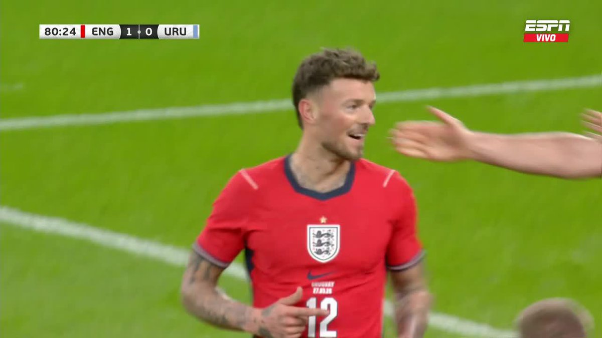 ‼️🏴🇺🇾 INGLATERRA LE GANA A URUGUAY EN WEMBLEY CON ESTE GOL AL MINUTO 80.