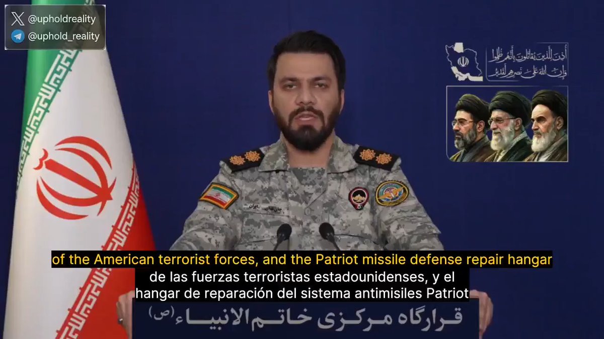 🚨 BREAKING: Iran officially announces massive, coordinated strikes against US and Israeli military bases across the Middle East. They claim to have obliterated Patriot missile defense systems and intelligence centers. The scale of this operation is absolutely unprecedented.
