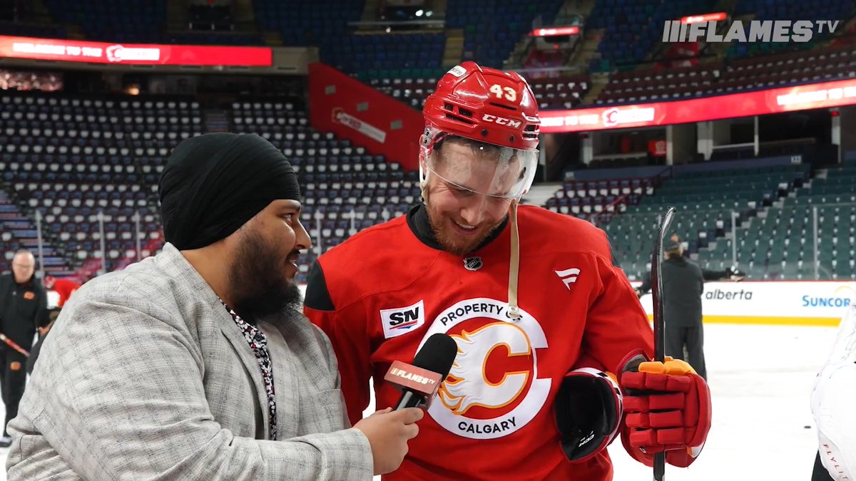 Ahead of Saturday's South Asian Celebration game, Taranjot Vining taught Devin Cooley and Adam Klapka Punjabi hockey phrases!