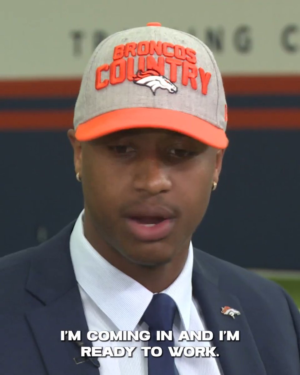 "With the 40th pick in the 2018 #NFLDraft ..." 🗣️ #BroncosDraft x Courtland Sutton
