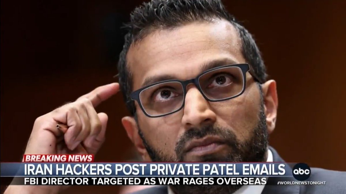 An Iranian-linked group hacked FBI Director Kash Patel’s personal email, posting private messages and photographs showing Patel with his family in a time before he became director. Pierre Thomas has details on what the FBI said of the breach.