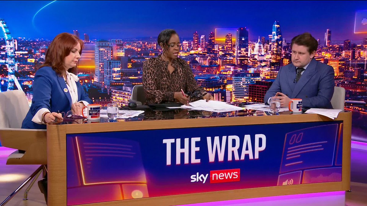 What's on Saturday's front pages? 📰 Sky's Gillian Joseph takes a first look at tomorrow's top stories with political commentator Benedict Spence and investigative journalist fleetstreetfox on The Wrap. Read more ➡️ 📺 Sky 501, Virgin 602