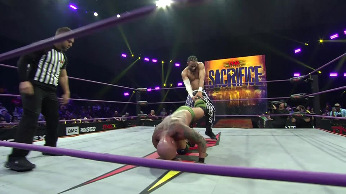 STYLES CLASH! LEON SLATER Eric Young #TNASacrifice