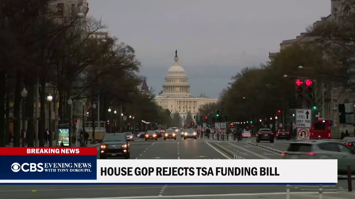 House Speaker Mike Johnson said the lower chamber would vote "as soon as possible" on its own plan to fund the Department of Homeland Security after the Senate-approved legislation to fund most of the department, including the TSA, faced major hurdles in the House.