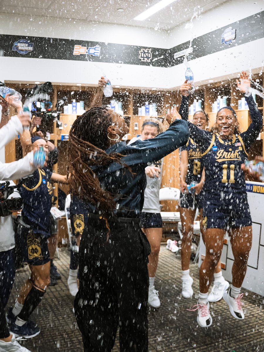 we're really living out our dreams in real life 💚 #GoIrish