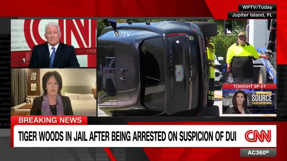"It's so sad, it's troubling, and it's frankly, appalling": CNN Sports Analyst Christine Brennan says after Tiger Woods' car crash and arrest, "why is he not getting help?"