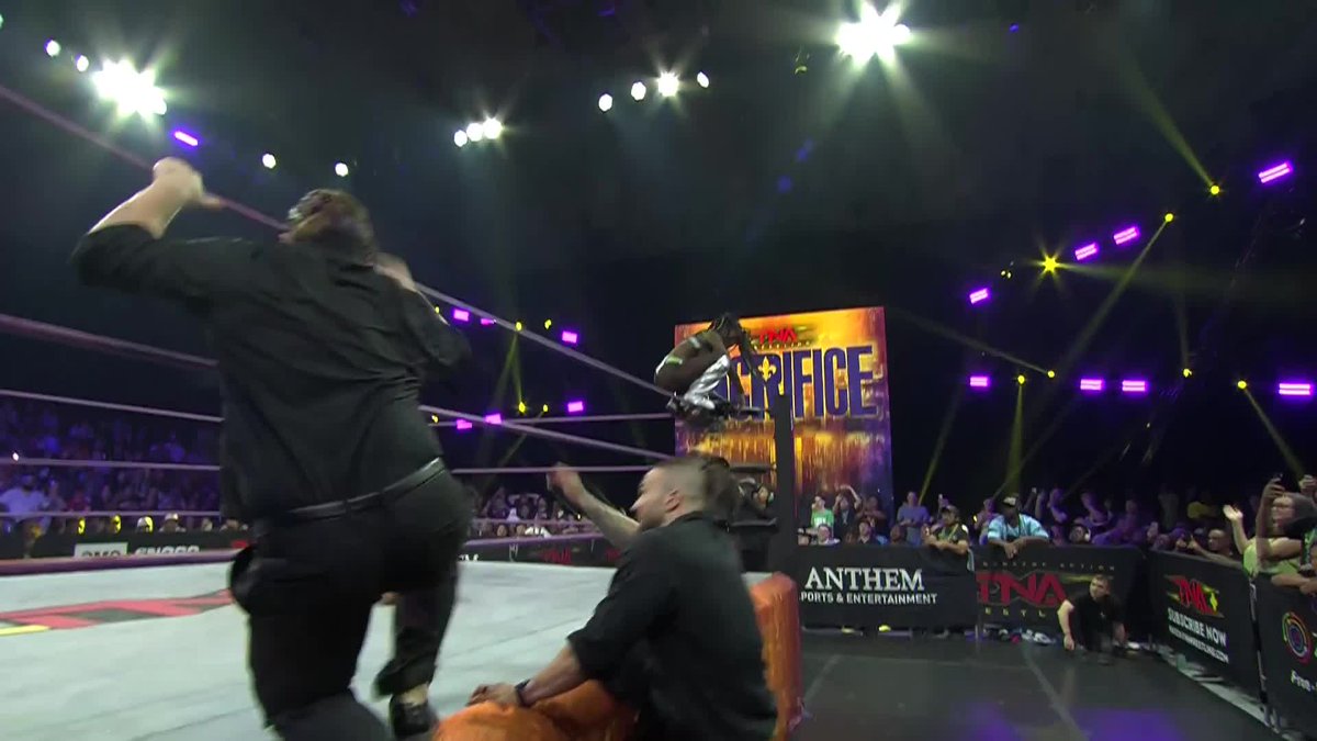 .Jada Stone/ジェイダ・ストーン was *this* close to a victory over Mustafa Ali. #TNASacrifice