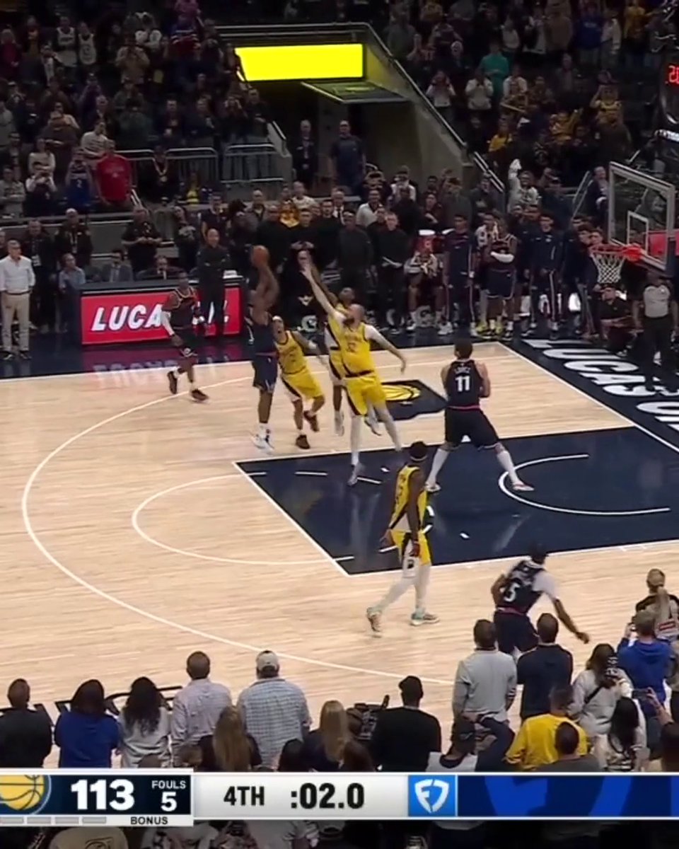 KAWHI GAME-WINNER IN INDY‼️ Pacers led by 24 PTS in the 2nd 😬