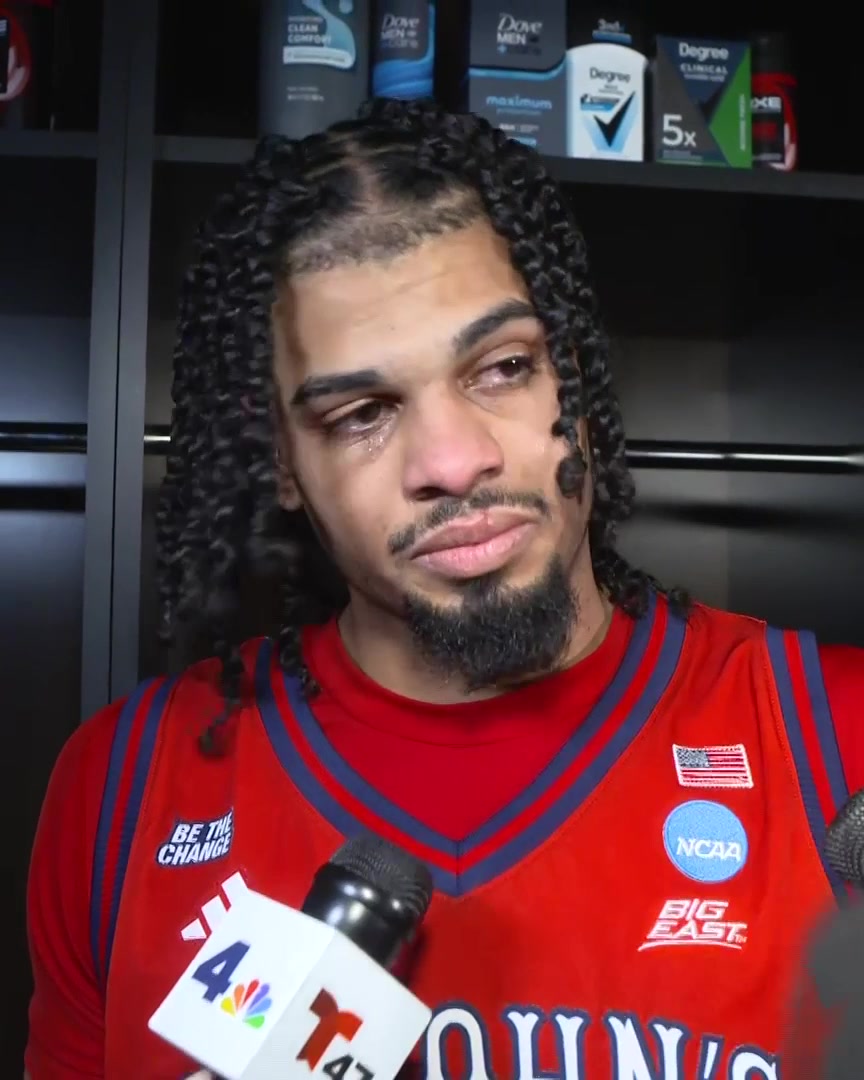 "Can't thank them enough. When I first got to campus, they welcomed me with open arms. They've been by my side throughout the whole season and I just can't thank them enough for everything that they gave to us this season." - Bryce Hopkins to St. John's fans