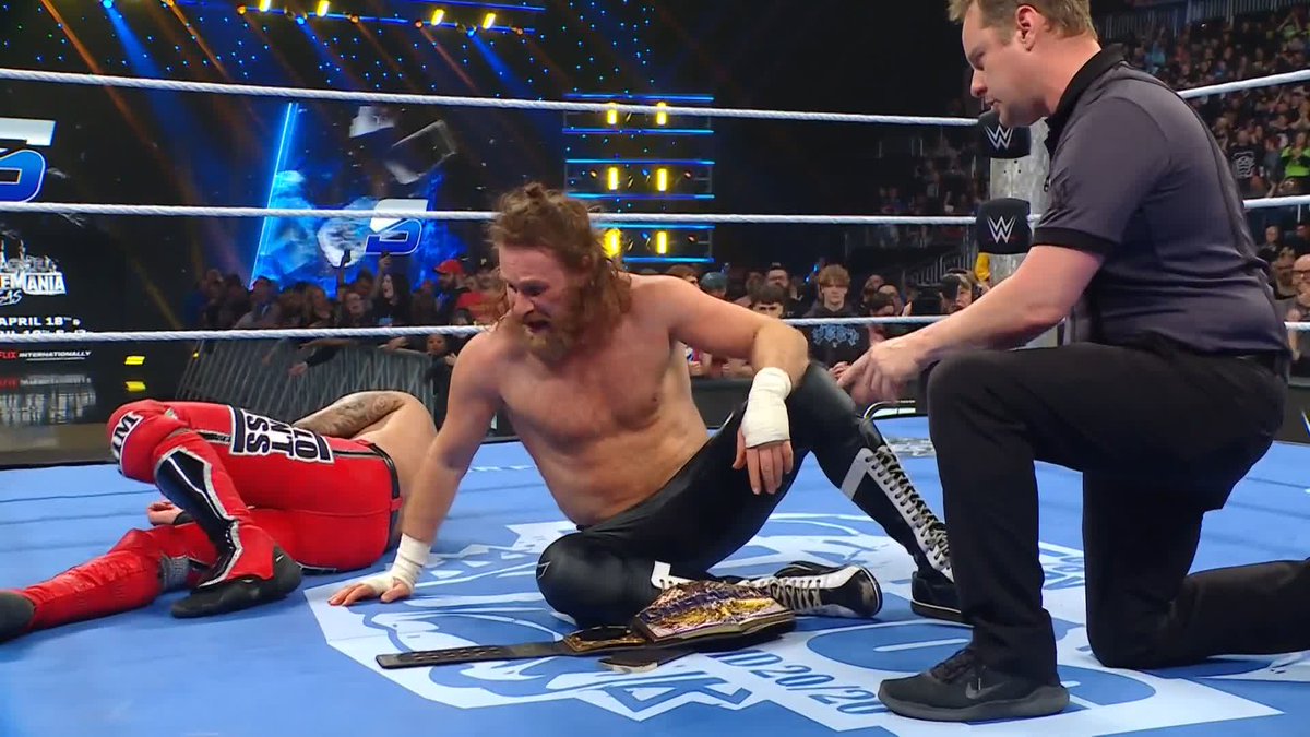 Congratulations to the NEW United States Champion!! 🏆 Things are looking up for Sami Zayn!