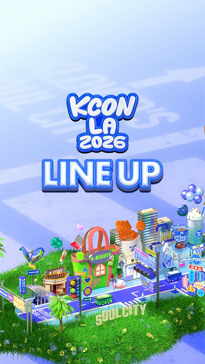 [#KCONLA2026] FULL LINEUP Who's ready to see them live this August?! 🤩 Unforgettable stages loading... *The Lineup in this video is shown in alphabetical order - KCON LA 2026 AUG 14-16 Arena, LA Convention Center Let’s #KCON