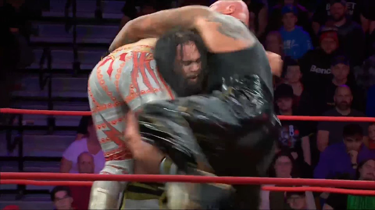 TOA LIONA IS SUCH A BEAST. 🔥 Threw away both Kaito Kiyomiya and Doc Gallows like they weigh nothing.