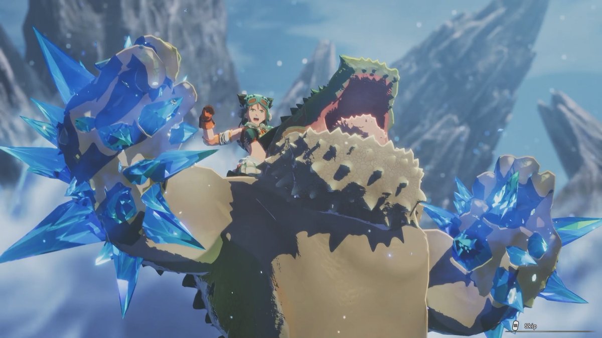 Like a green cyclone, Chatacabra must be a Zangief fan! #MHStories3