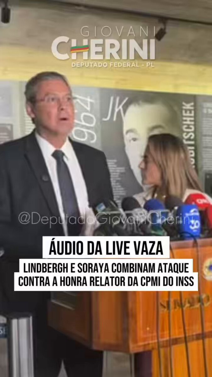 Deixaram o microfone ligado… e a falta de caráter ficou evidente. Na live de Lindbergh e Soraya, combinaram ataque ao relator Alfredo Gaspar como se ninguém estivesse ouvindo. Acusação desse nível é crime, não estratégia. Desespero de quem quer abafar escândalo.