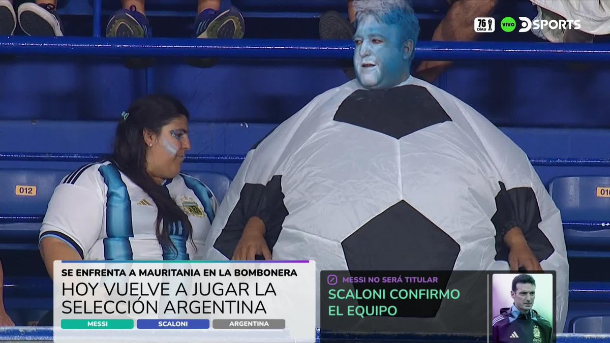 - en la semana no sufrís por tu club - tenés 100 lucas para gastar - te alquilás un disfraz de pelota gigante - vas a la cancha de la mano con tu mujer - no sabés quién es andrés merlos - SOS FELIZ