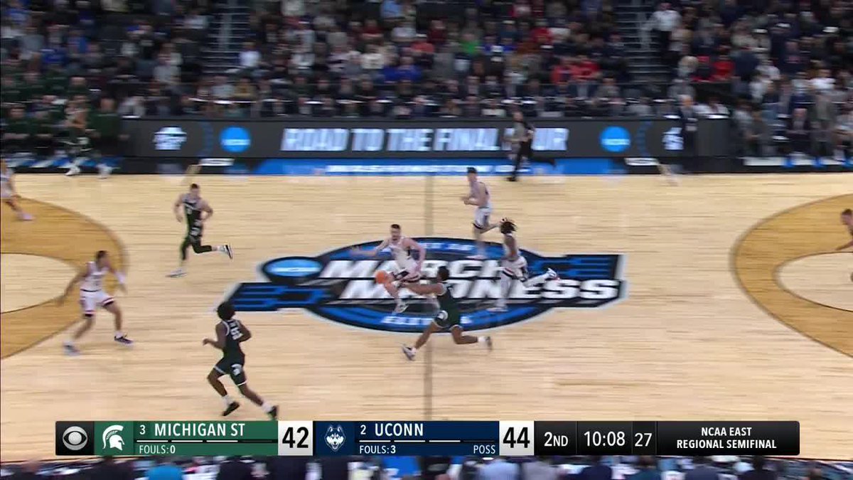 THE SPARTANS HAVE COME ALIVE 🔥 #MarchMadness Michigan State Men's Basketball