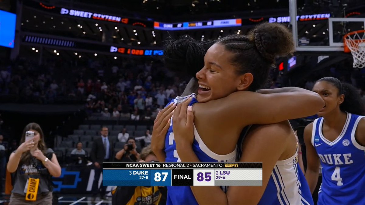 DUKE BUZZER-BEATER VS. LSU TO ADVANCE TO THE ELITE EIGHT 🚨 WHAT AN ENDING 😱