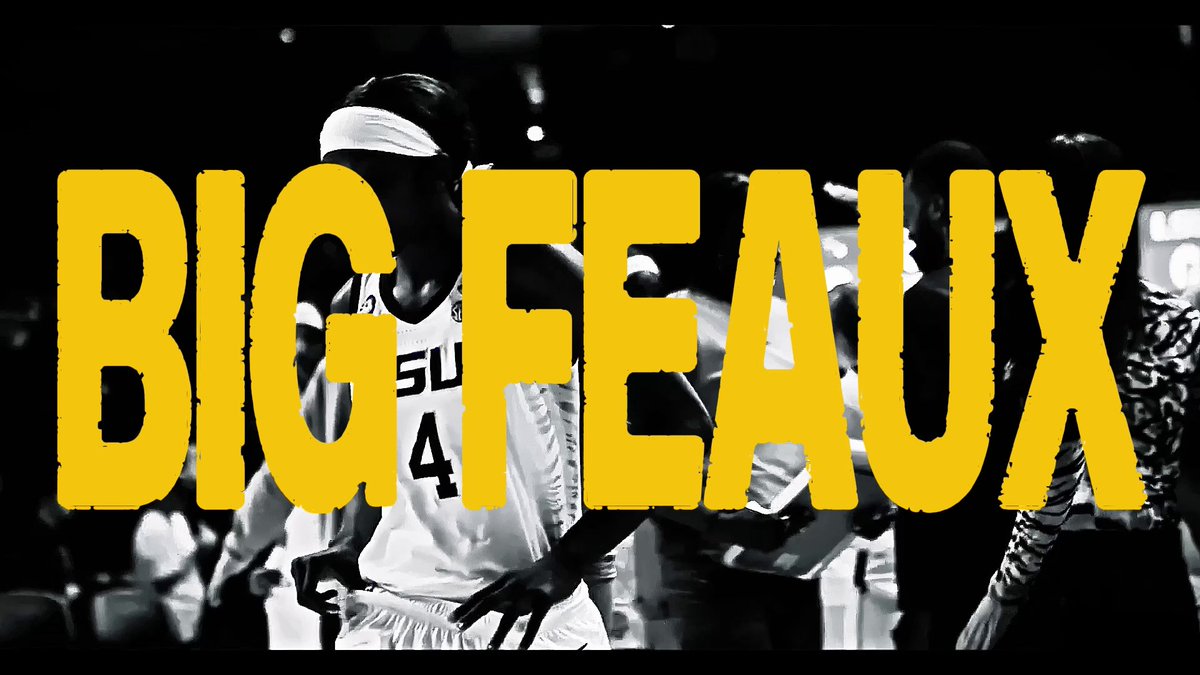 Forever LSU. Forever Big Feaux 4️⃣ What a collegiate career for Flau'jae Johnson 👏