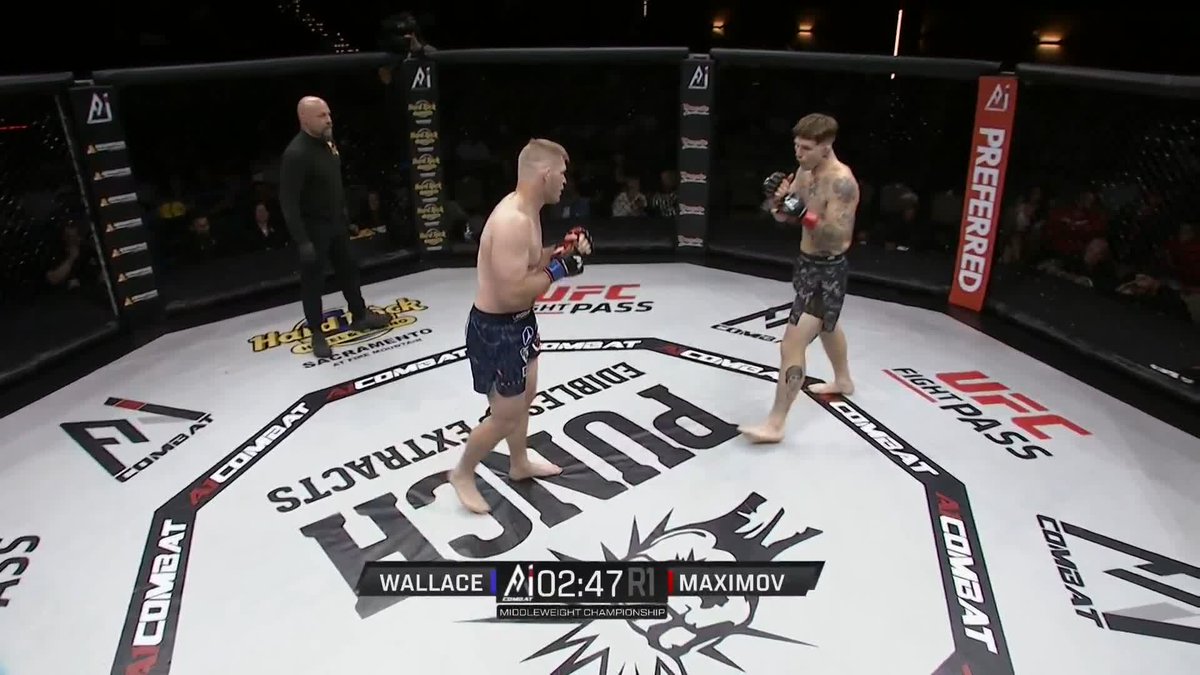 AND STILL!!! 💥 Nick Maximov defends the middleweight title by KO! [ #A1C34| Live on UFC Fight Pass ]