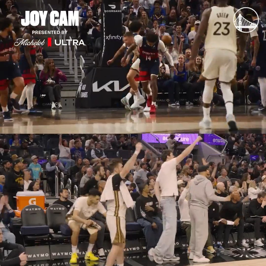 The putback had everyone on their feet Michelob ULTRA || Joy Cam