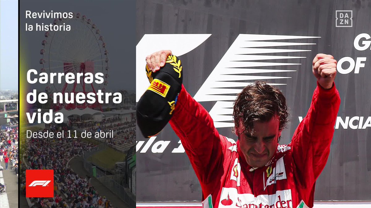 Este mes de abril vuelven LAS CARRERAS DE NUESTRA VIDA 😍 Reviviremos carreras históricas con Antonio Lobato, Pedro de la Rosa y Toni Cuquerella 🙌 #JaponDAZNF1 🇯🇵