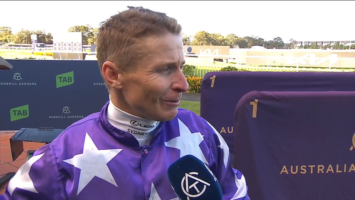 One of the best post race interviews you will hear. Amazing insight into how great riders think. How they feel their way through a race. Helps when they are riding horses like Aeliana no doubt, but just love the way James McDonald speaks about his rides