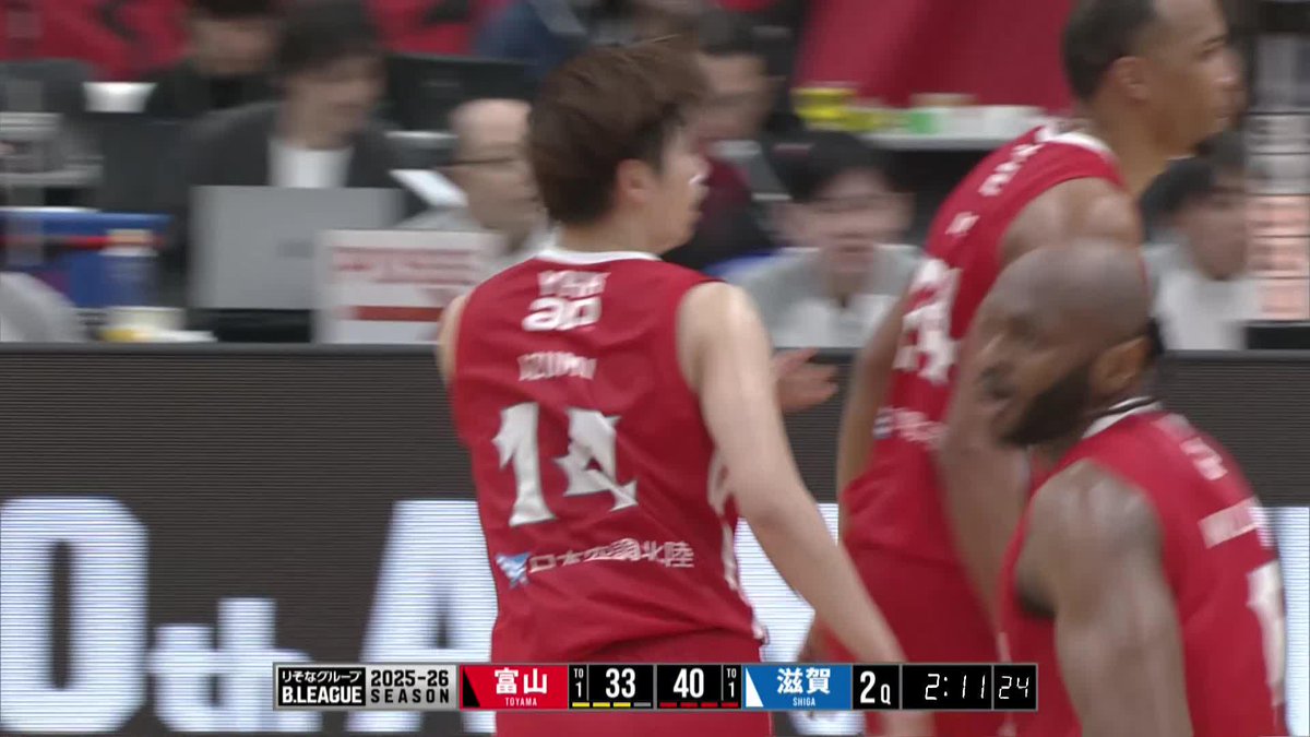 ドラフト指名ルーキーの勢いが止まらない🌊 富山#14 泉が15得点をマーク！ 富山グラウジーズ 📡バスケットLIVEで生配信中 #Bリーグ #りそなグループ