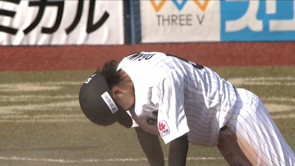 #小川龍成 今日もヘッスラ！ヘッスラ！ 今季初安打もヘッスラ！ 犠飛生還もヘッスラ！ #chibalotte #ベースボールLIVE で配信中[初月無料]