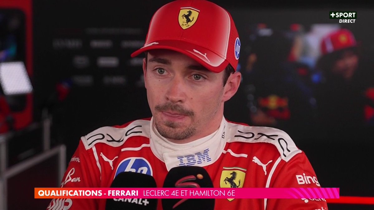 🎙️ "C'est très frustrant. Même si on sait que c'est le jeu avec ces règlementations, je ne m'y habitue pas." 4e, Charles Leclerc fait le debrief de ses qualifications. #JapaneseGP #F1