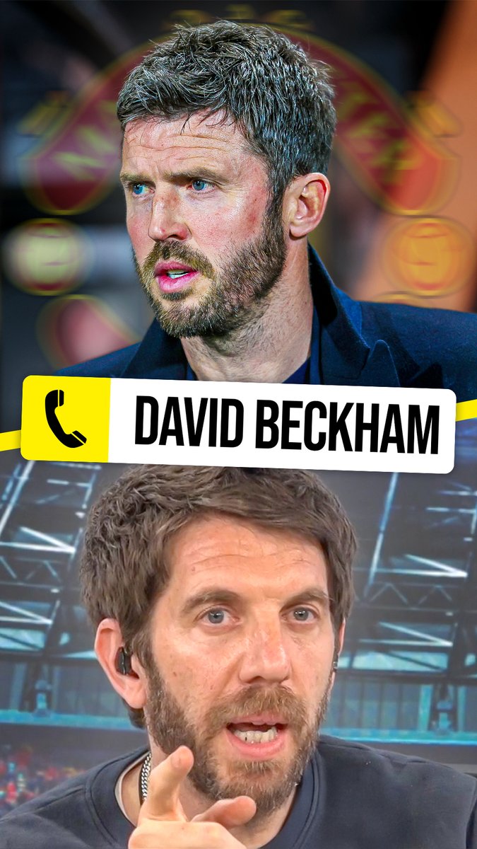😌 "He's got a calmness about him!" 👹 "As a United fan, it's exactly what we needed!" David Beckham praises Michael Carrick for Manchester United's revival!