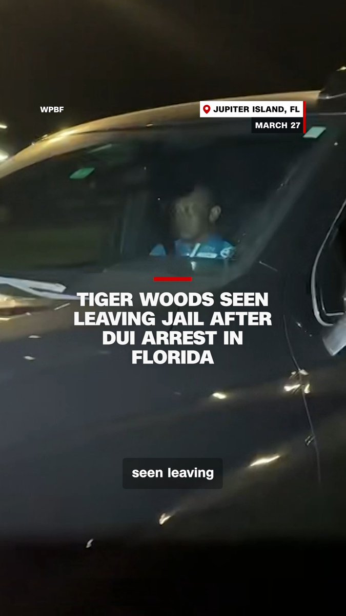 Tiger Woods was arrested Friday on suspicion of driving under the influence, according to Martin County, Florida, Sheriff John Budensiek. He was seen leaving jail late Friday.