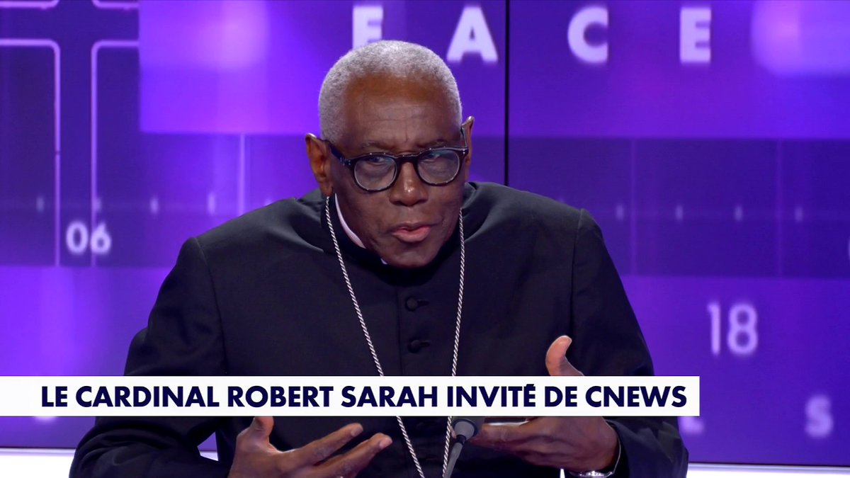 🇫🇷🗣️ 𝗙𝗟𝗔𝗦𝗛 — «La France doit continuer de jouer son rôle de fille aînée de l’Eglise», A DÉCLARÉ le cardinal Robert Sarah, ce vendredi sur CNEWS.
