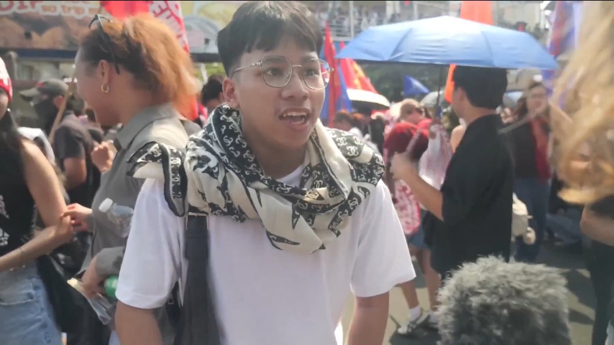 Apocalyptic scenes across Asia. Vietnam and Bangladesh are shutting down as the fuel crisis bites. In Manila, protesters burn the American flag, explicitly blaming Washington's imperialist war on Iran for doubling food prices and starving the developing world.