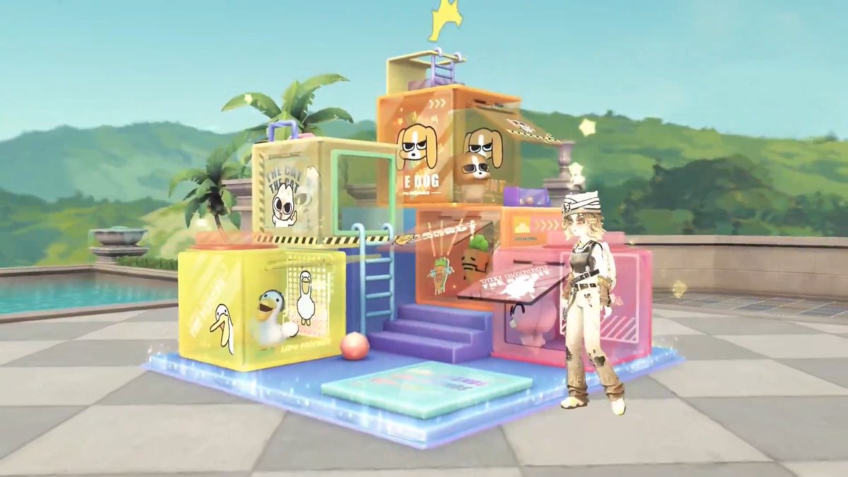 #第五人格 × #LiPUFRiENDS ~プレビュー・家具 ~ 居館こそ求めるのは癒しだよねっ! コラボ家具と特殊アクションも 念入りにチェックチェック🐾 4月2日より LiPUファミリーが荘園に登場! #IdentityV #第五人格コラボ