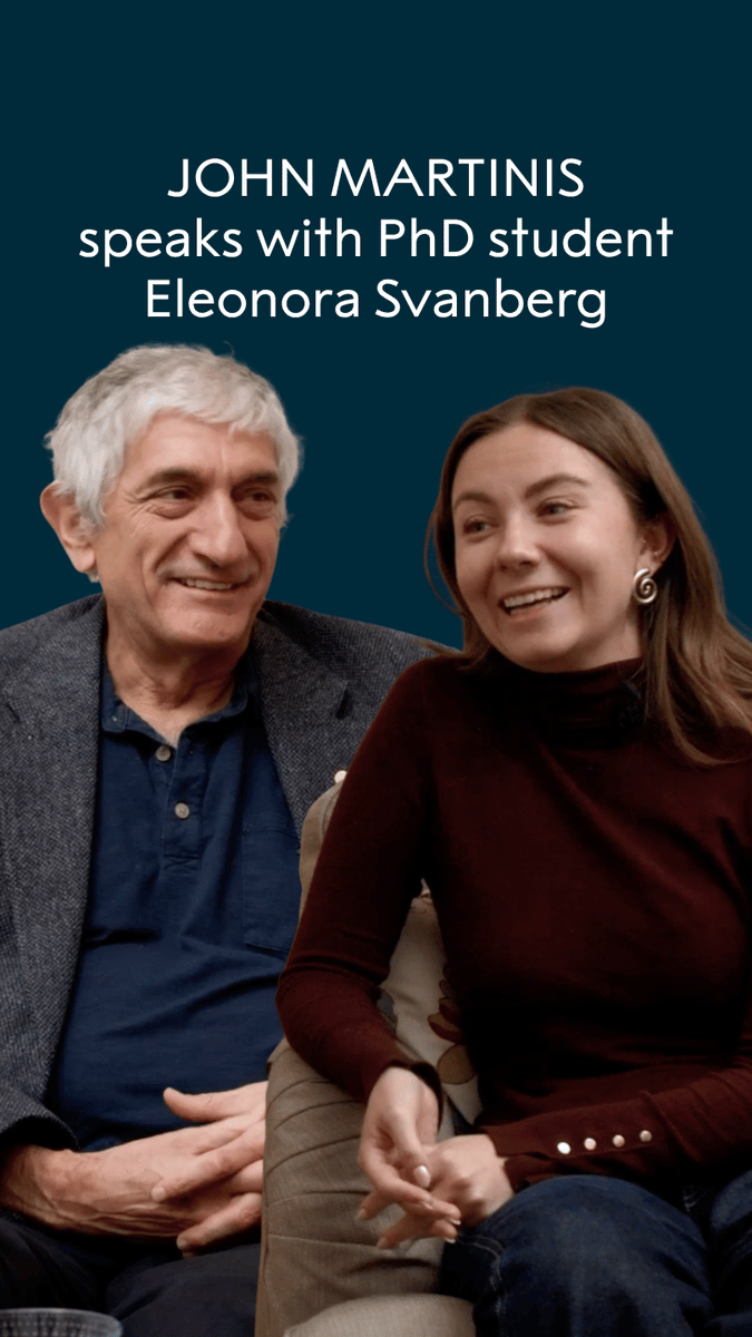 A behind-the-scenes glimpse into our conversation with 2025 physics laureate John Martinis and mathematical physics PhD student Eleonora Svanberg. The two scientists talked about Martinis' Nobel Prize discovery, delved into the world of quantum mechanics and of course, discussed chocolate medals. Watch the full interview:
