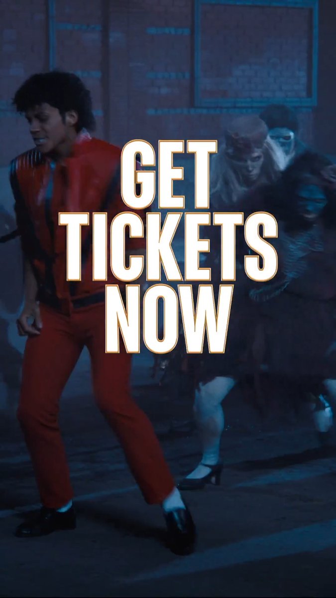 Step into the moment. MICHAEL – tickets on sale NOW: