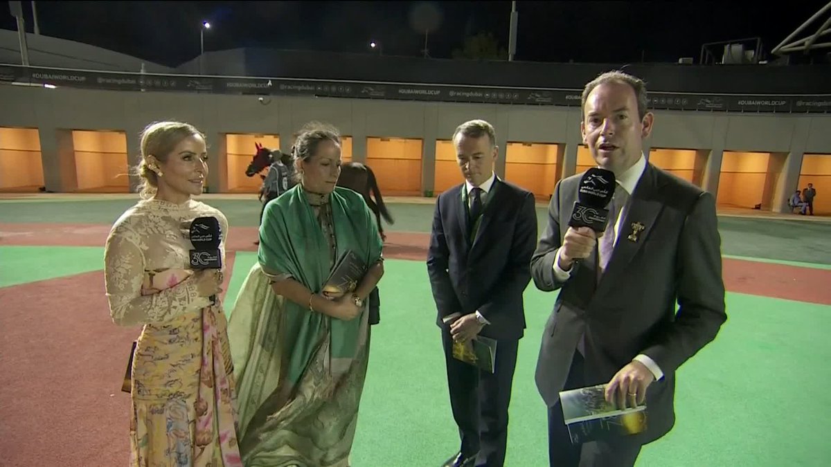 "In memory of him, it was a wonderful year." Join us now on ITV4 &amp; ITVX to see Calandagan in the Dubai Sheema Classic and then it's the Dubai World Cup!