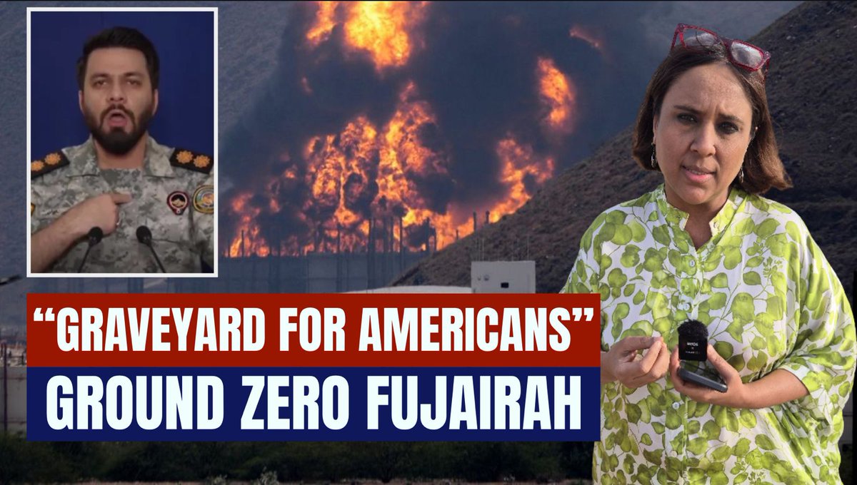As Iran Warns of a "Graveyard for Americans", I take you deep Inside Fujairah, driving through huge clouds of toxic smoke as the port city that bypasses Hormuz becomes most important & most vulnerable for global oil supply. My Exclusive Report. More here