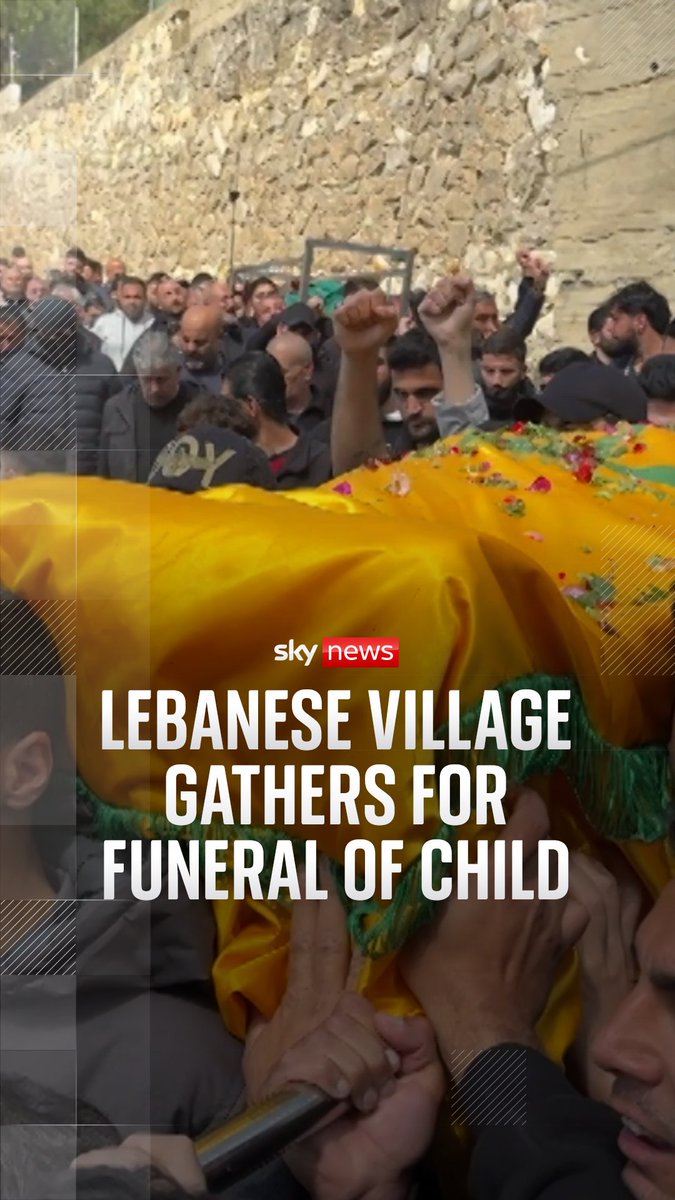 Ten-year-old Sajed was playing football outside his home in Lebanon when a missile hit a house and killed him. More than 120 Lebanese children have been killed in Israeli airstrikes, with more than 300 wounded. Sky's Alex Crawford reports. 🔗