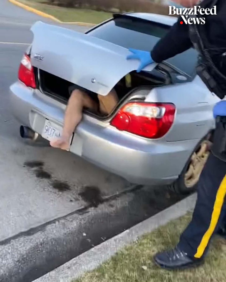 Woman Finds Man Living In Her Trunk