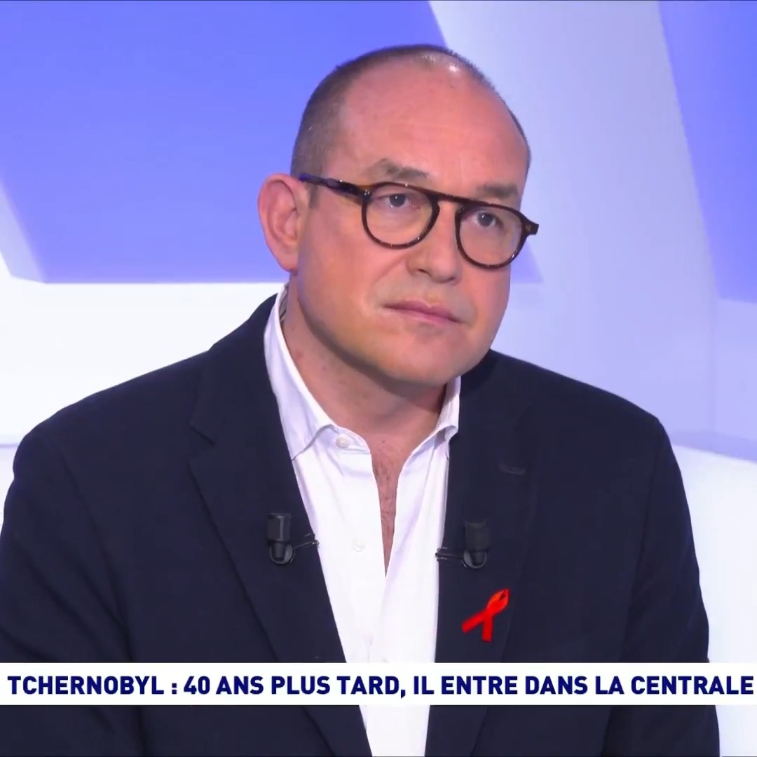 "La centrale de Tchernobyl ne produit plus d’électricité. En revanche, pour qu’elle ne surchauffe pas, elle a besoin de courant en permanence. Si elle n’en avait plus, cela pourrait provoquer une nouvelle catastrophe nucléaire". Lucas Menget, invité d'Aurélie Casse, dans #cdanslair