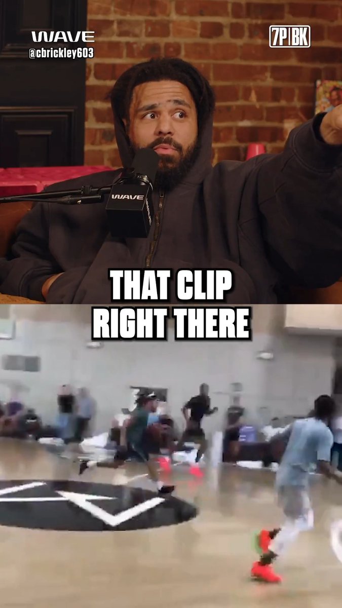 J. Cole was HOOPING in the NBA pro runs with Melo ๐ฅ๐ "Behind-the-back into the pull-up is crazy." (๐ฅ: Chris Brickley)
