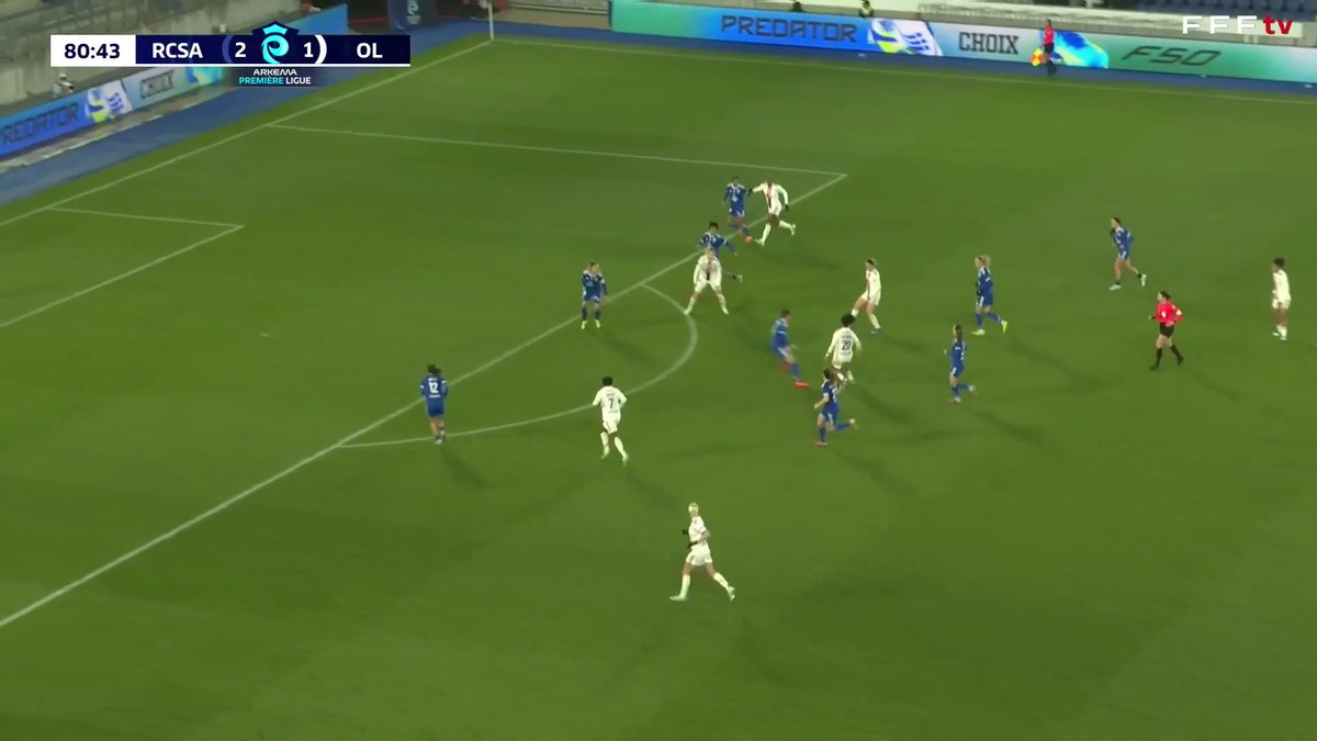 รgalisation des Lyonnes ๐ฆ RCSA 2-2 OL #ArkemaPL