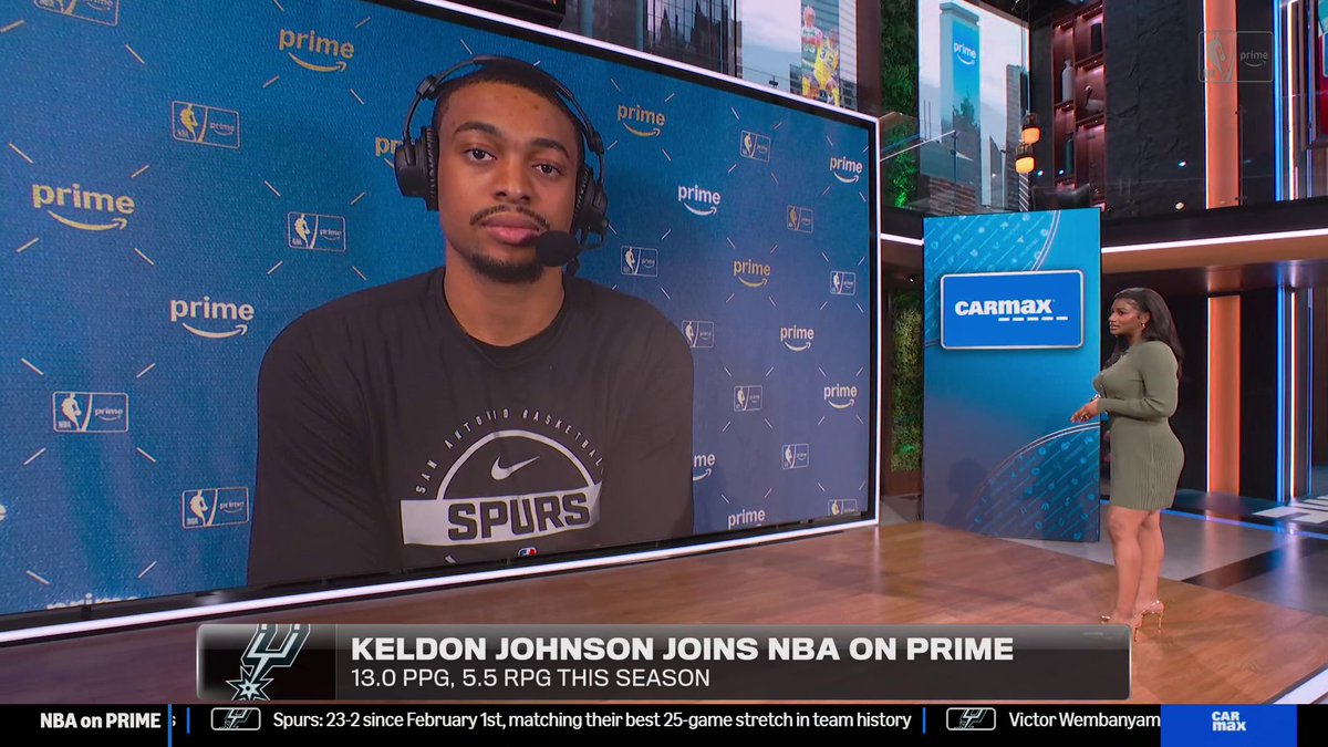 "How can you not say I'm the Sixth Man of the Year?" Keldon Johnson makes his case 🗣️